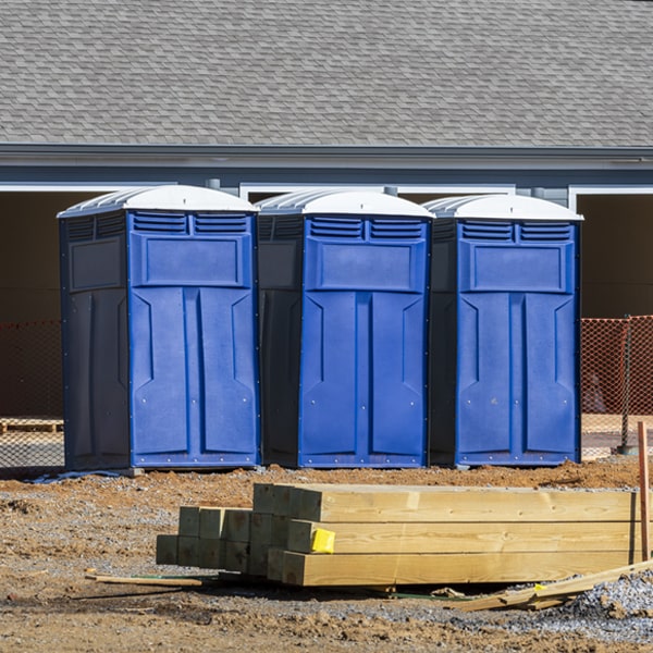 how do you ensure the portable restrooms are secure and safe from vandalism during an event in Ledyard New York